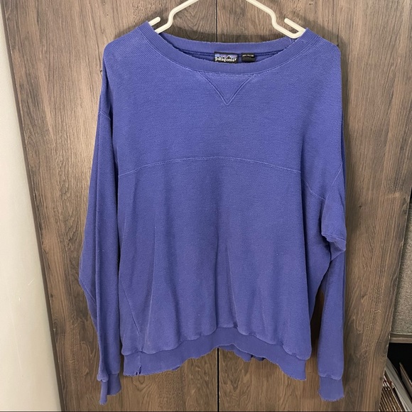 Patagonia Other - Vintage Distressed Patagonia Crewneck